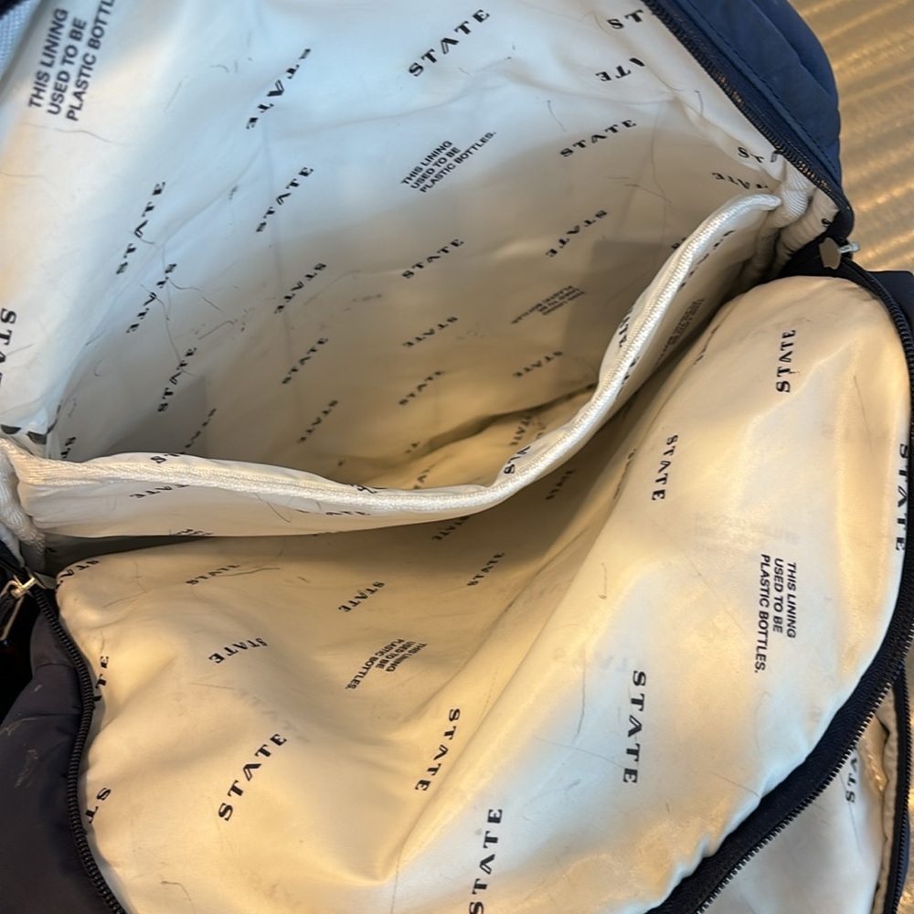 State bag navy backpack - Picture 3 of 7